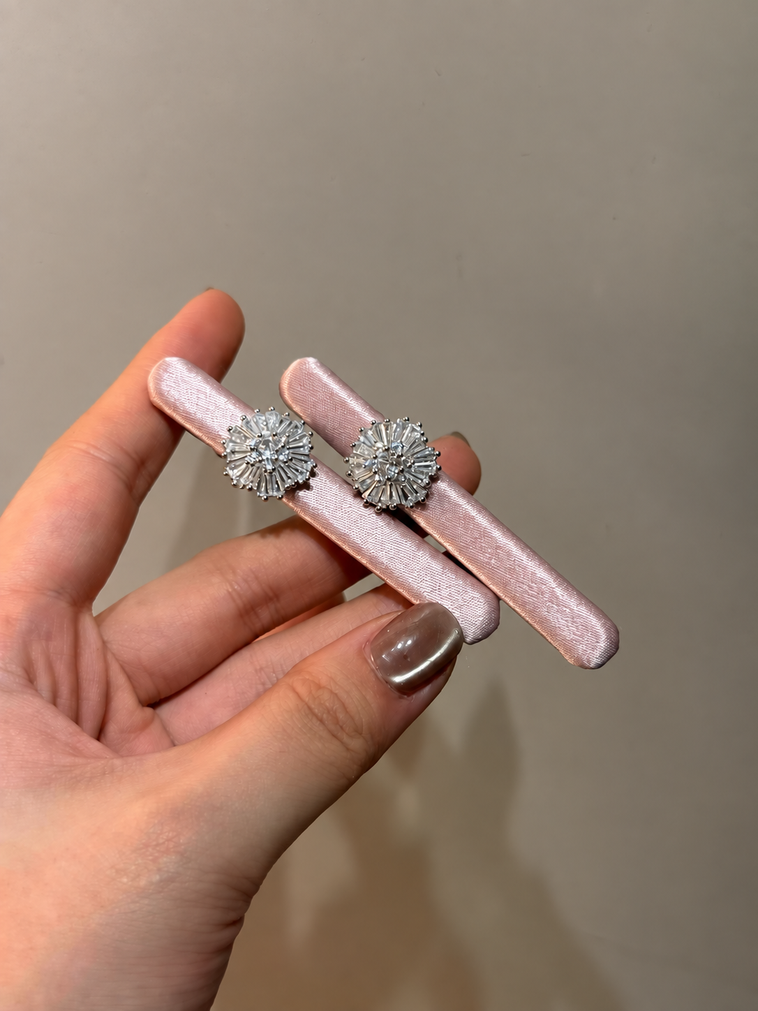 Diamond Bloom Hair Clip - 1