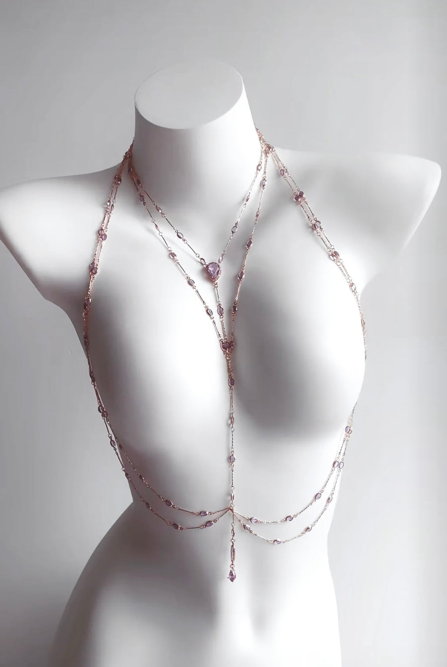 Violet Dew Chest Chain