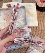 Blush Reverie Bow Claw Clip - 3