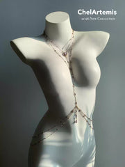 Violet Dew Chest Chain - 1