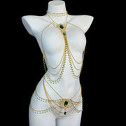 Emerald Gold Set - 4
