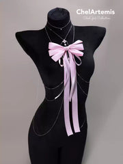 Rosy Heart Chain Set - 2