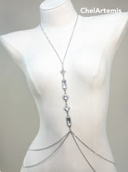 Crystal Prism Body chain - 4