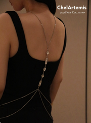 Crystal Prism Body chain - 3