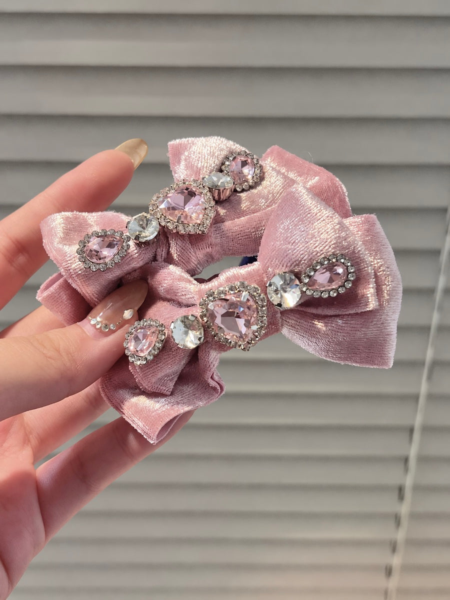 Sweetheart Bow Hair Clip - 1